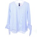 LIEBLINGSSTÜCK Bluse Gestreift Stripes Blouse Blau Gr. 38