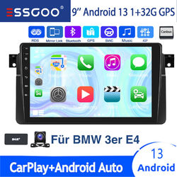 KAM DAB Für BMW E46 3er 318 320 325 M3 CarPlay Android 13 1+32G Autoradio GPS BT