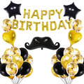 Happy Birthday Luftballons Groß Banner Selbstaufblasend Ammer Party Dekor Balons