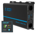 EDECOA Wechselrichter 12V 230V Reiner Sinus Spannungswandler 2000W USB Typ C