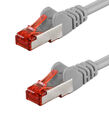 CAT6 Patchkabel Netzwerkkabel Ethernet CU Kupfer 250MHz DSL LAN S/FTP 0,25m-50m