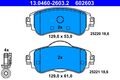 ATE Bremsbelagsatz Scheibenbremse 13.0460-2603.2 für CITROËN C4 2 THP 110 NCHNZ6