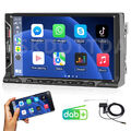 DAB+ Carplay 1+32G Android 13 Doppel 2DIN Autoradio GPS NAVI WIFI RDS 6*USB