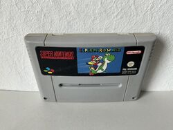 Nintendo SNES Super Mario World - Super Nintendo - Nur Modul Videospiel