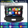 6+128G Autoradio Für Mitsubishi Outlander II CWW 2005-2011 Carplay GPS NAV 4G BT