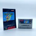 Super Nintendo SNES Spiel - Super Mario World - Modul + Anleitung - PAL