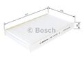 BOSCH 1 987 432 024 Innenraumfilter Filter Pollenfilter für AUDI Partikelfilte