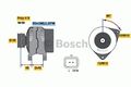 BOSCH Lichtmaschine Generator LiMa ohne Pfand 0 986 049 091