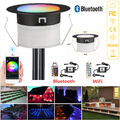 Φ31mm WIFI Bluetooth RGB+Warmweiß LED Spot Terrasse Außen Boden Einbaustrahler