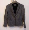 Damen -Blazer von Street One Gr. 36 schwarz gemustert *Top Zustand*