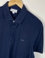 LACOSTE POLOSHIRT Größe 5 / Große L Herren Regular Fit Navy Blau