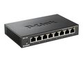 D-Link DGS-108/E Switch - 8 Anschlüsse - unmanaged inkl VAT