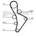 Continental Ctam CT1088K3 Zahnriemensatz für Skoda Octavia II VW EOS Audi Seat