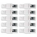 Netzwerkstecker 10x CAT6A RJ45 Netzwerk Stecker werkzeuglos CAT7 CAT6 CAT5 Kabel