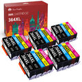 Patronen für 364XL Einzel Multipack HP Photosmart 5510 5520 6510 6520 7510 7520.