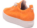 paul green Damen Halbschuh Sneaker Sport Schnürer zum schnüren orange 5017-275