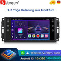 Carplay Für Jeep DODGE Chrysler 7"Android13 Autoradio GPS Navi WIFI BT DAB 1+32G