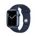 Apple Watch Series 7 Aluminium 45mm - GPS + Cellular - Blau - Sehr gut