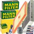 MANN FILTER INSPEKTIONSPAKET passend für AUDI A1 8X SEAT IBIZA 4 SKODA FABIA 3