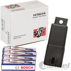 HITACHI STEUERGERÄT GLÜHZEIT + GLÜHKERZEN BOSCH für VW CRAFTER 30-35 30-50 2.5