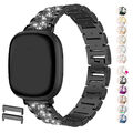 Bling Metall Armband Ersatz Für Fitbit Versa 3 4 / Fitbit Sense 1 2 Uhrenarmband