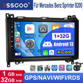 Android 13 Autoradio GPS WIFI Für Mercedes Benz Sprinter B200 W245 B170 W169 32G