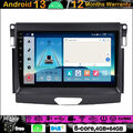 9"Android 13 Autoradio Carplay GPS SAT Navi DAB DVR BT For Ford Ranger 2015-2020