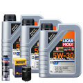 Motoröl 5W30 LIQUI MOLY Special Tec Ll 3L+HENGST Ölfilter +Spülung