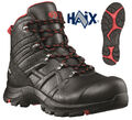 HAIX Black Eagle Safety 54 Mid S3 Sicherheitsschuhe schwarz/rot