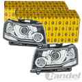2x HELLA LED/HALOGEN SCHEINWERFER SATZ passend für LAND ROVER FREELANDER