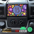 Für Fiat Ducato 2006-2023 9" Android 13 Autoradio GPS Apple CarPlay 2+32GB SWC