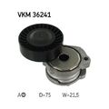 1x Riemenspanner, Keilrippenriemen SKF VKM 36241 passend für FORD VOLVO