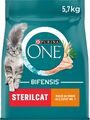 PURINA ONE BIFENSIS STERILCAT Katzen trockenfutter reich an Huhn 1 x 5, 7kg