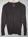 Herren Feinstrickpullover Schwarz Gr. S 44/46 Infinity (u)