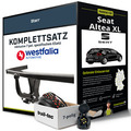 Anhängerkupplung WESTFALIA starr für SEAT Altea XL +E-Satz Kit (AHK+ES)