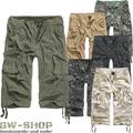 BRANDIT 3/4 SHORTS URBAN LEGEND KURZE HOSE CARGO VINTAGE SHORT BW ARMY BERMUDA