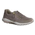 Gabor Comfort 46968-62 Rollingsoft Schnürer, Damen, Leder, Beige, Sneaker