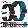 Quickfit Magnet Silikon Armband für Garmin Fenix 7 7X Pro 6 6X Sapphire 5X Plus