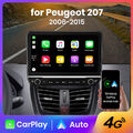 10.1" Android 13 4+64G Carplay Für Peugeot 207 2006-2015 Autoradio GPS DAB+ WIFI