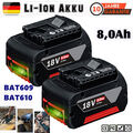 Für Bosch Ersatz Akku GBA 18V 8,0Ah BAT609 18 Volt BAT618 BAT620 GSB GBH DE