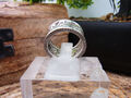 925 Silber Ring Breit mit Zirkonia Gr. 16,6 mm / 52 Artnr.R.1507