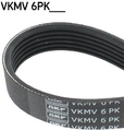 SKF VKMV6PK1580 Keilrippenriemen Keilriemen 