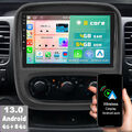 4G+64G CarPlay Autoradio Android 13 Für Opel Vivaro B Renault Trafic GPS Navi