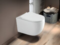 Keramik Design Hänge-WC Toilette mit Soft close WC-Sitz Wand WC Wand-WC-Set