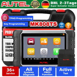 2023 Autel MK808TS Pro KFZ Auto OBD2 Diagnosegerät Scanner Alle System Bluetooth