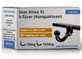 ANHÄNGERKUPPLUNG für Seat Altea XL 06-15 starr WESTFALIA +7pol E-Satz ABE