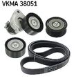 Keilrippenriemensatz SKF für Mercedes W204 C204 S204 W212 C207 2007-> Vkma38051