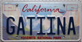 -1- USA Nummernschild Kalifornien Yosemite Nat. Park US License Plate California