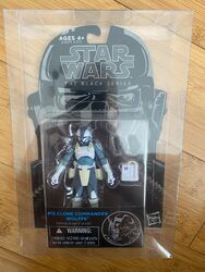 STAR WARS 3,75" DIE SCHWARZE SERIE #12 CLONE COMMANDER WOLFFE ACTIONFIGUR HASBRO