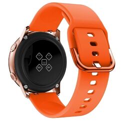 DE Silikon Armband 20mm 22mm für Samsung Huawei Amazfit Smartwatch Uhrenarmband